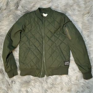 Element Green Bomber Jacket